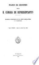 Diario de sesiones
