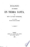 Diario de un peregrino en tierra santa