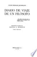 Diario de viaje de un filósofo
