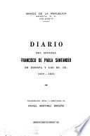 Diario del General Francisco de Paula Santander en Europa y los EE., 1829-1832