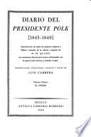 Diario del presidente Polk, 1845-1849