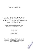 Diario del viaje por el Orinoco hacia Angostura (julio 11-agosto 24, 1819)