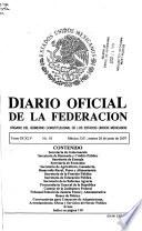 Diario oficial de la federación