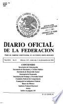 Diario oficial de la federación