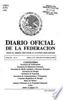 Diario oficial de la federación