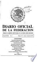 Diario oficial de la federación