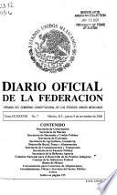 Diario oficial de la federación