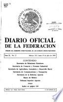 Diario oficial de la federación