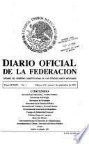 Diario oficial de la federación
