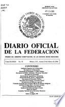 Diario oficial de la federación