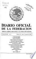 Diario oficial de la federación