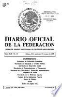 Diario oficial de la federación