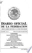 Diario oficial de la federación