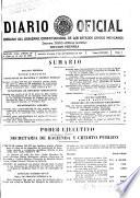 Diario oficial