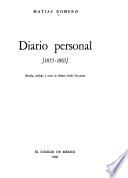 Diario personal, 1855-1865