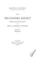 Diccionari Aguiló