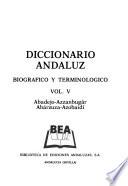 Diccionario andaluz biogŕafico y terminológico