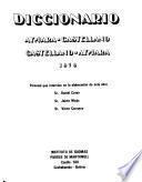 Diccionario aymara-castellano, castellano-aymara