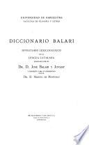Diccionario Balari