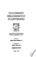 Diccionario bibliográfico ecuatoriano