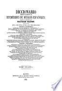 Diccionario biográfico-bibliográfico de efemérides de músicos españoles