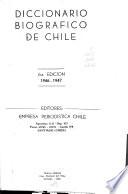 Diccionario biográfico de Chile