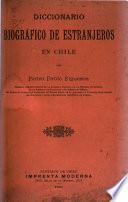 Diccionario biográfico de estranjeros en Chile