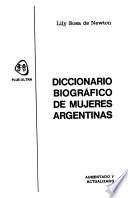 Diccionario biográfico de mujeres argentinas