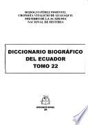 Diccionario biográfico del Ecuador