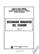 Diccionario biográfico del Ecuador