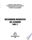Diccionario biográfico del Ecuador
