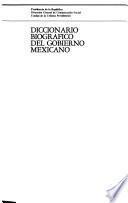 Diccionario biográfico del gobierno mexicano