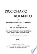 Diccionario botánico de nombres vulgares cubanos