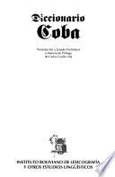 Diccionario coba