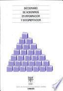 Diccionario de acrónimos en información y documentación