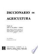 Diccionario de agricultura