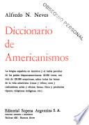 Diccionario de americanismos