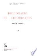 Diccionario de autoridades