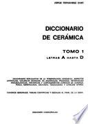 Diccionario de cerámica