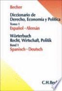 Diccionario de derecho, economía y política