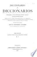 Diccionario de diccionarios