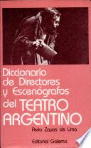 Diccionario de directores y escenógrafos del teatro argentino