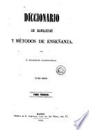 Diccionario de educacion y métodos de enseñanza