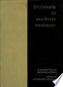 Diccionario de escritores mexicanos, siglo XX: A-CH