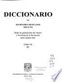 Diccionario de escritores mexicanos, siglo XX: R