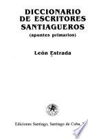 Diccionario de escritores santiagueros