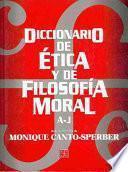 Diccionario de ética y de filosofía moral