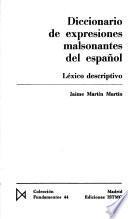 Diccionario de expresiones malsonantes del español