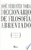 Diccionario de filosofía abreviado