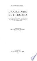 Diccionario de filosofía